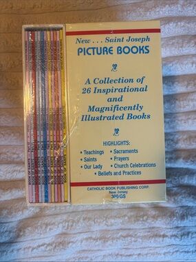 Saint Joseph Picture Books - YSet of 26 and set of 1-12